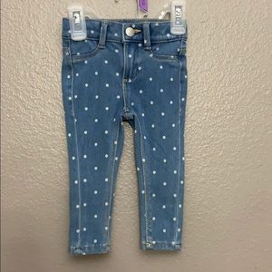 Infant Girls' & Toddler Girls' Denim Jeggings